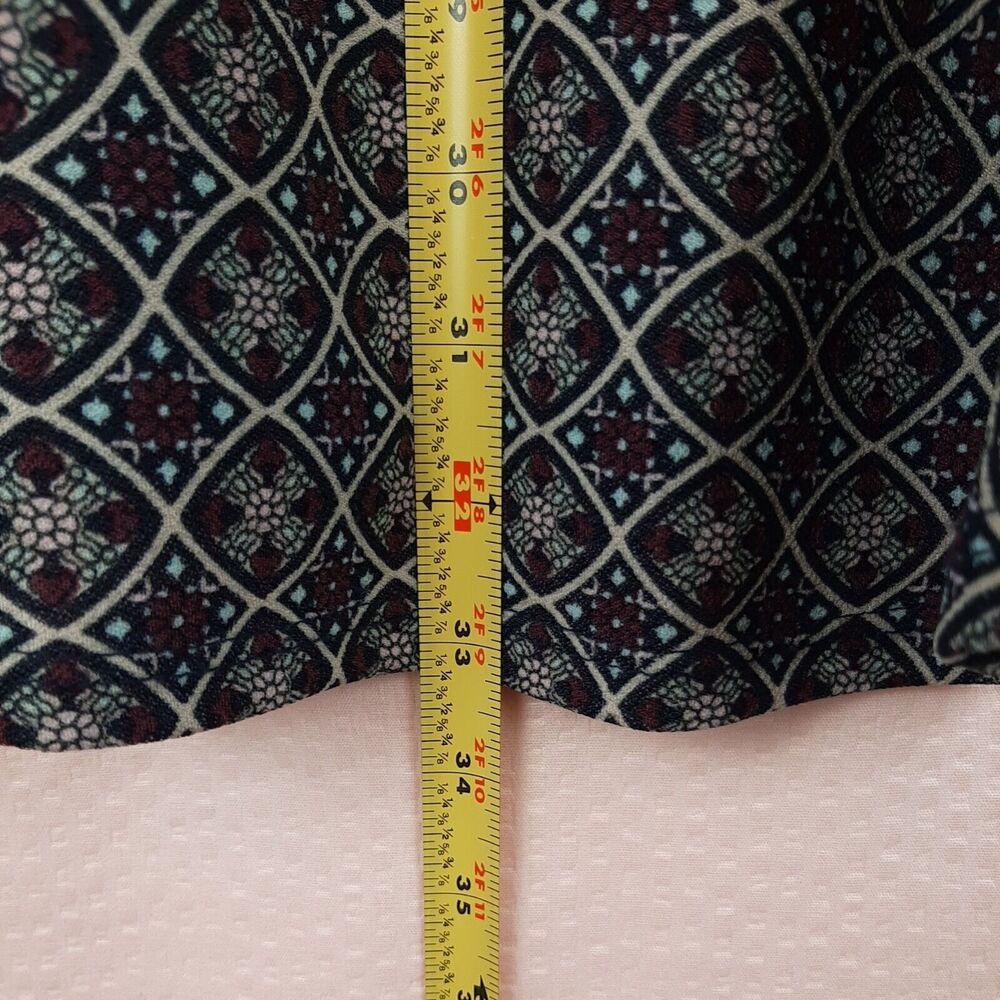 Sorad by A TV Women Geometric Print Made in USA Mini Dress Stretch Size M - Picture 2 of 11